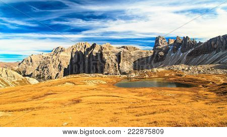 Sunny Morning In Val Fiscalina
