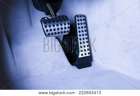 Brake and accelerator pedal of automatic transmission car