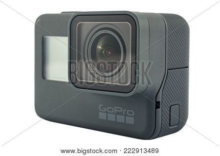 Gopro Hero 6 Black Isolated