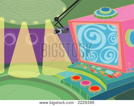 Чужеродные диспетчерской (вектор)