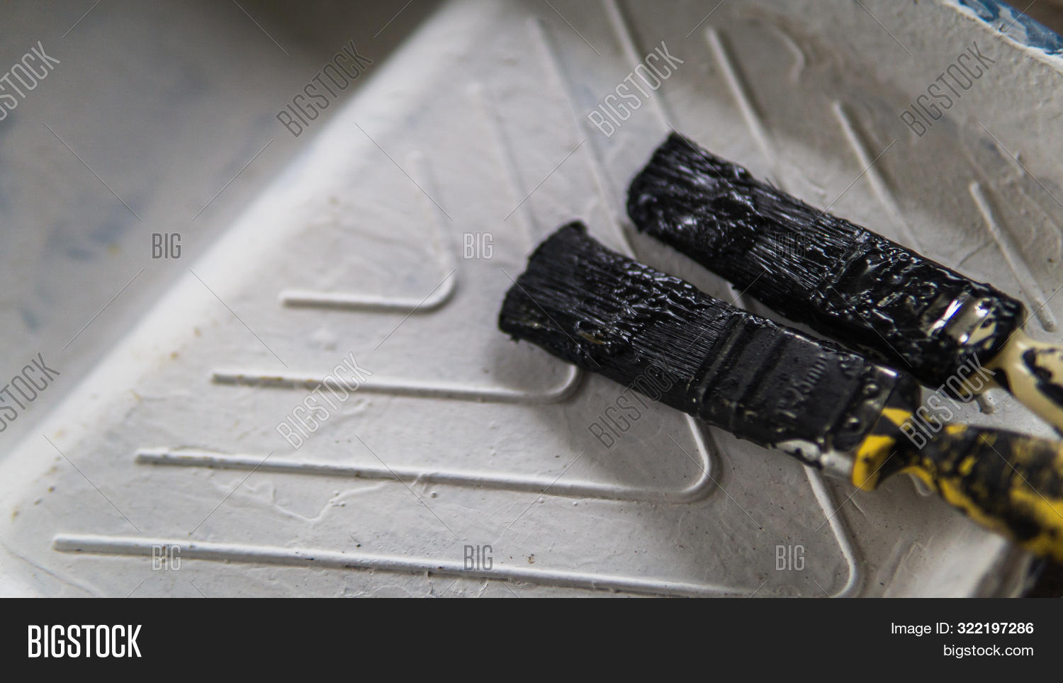 Two Dried Paint Brush Image & Photo (Free Trial) Bigstock