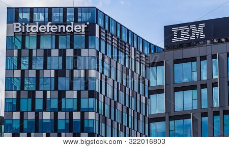 Bucharest, Romania - September 11, 2019: The Logo Of Romanian Cybersecurity And Anti-virus Software 