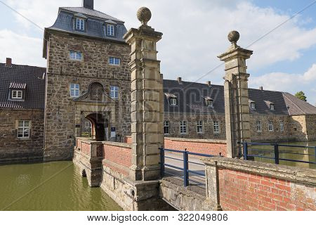 the old Castle of lembeck in germany