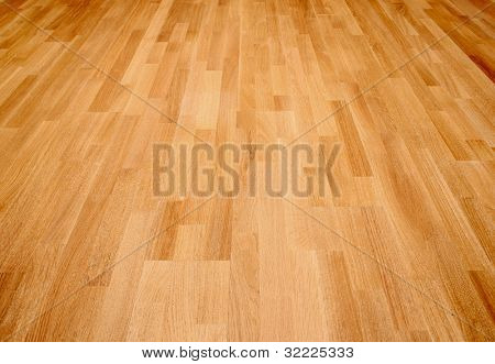 Nuovo parquet di quercia di colore marrone