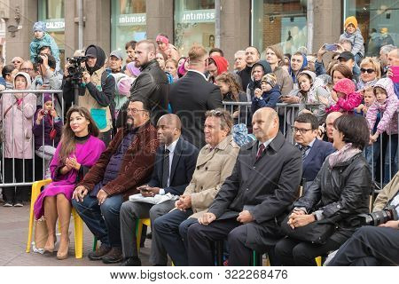 15.09.19, Russia, Moscow . Stephen Seagul, Guest Of Honour At The Opening Ceremony Of “jidai Matsuri