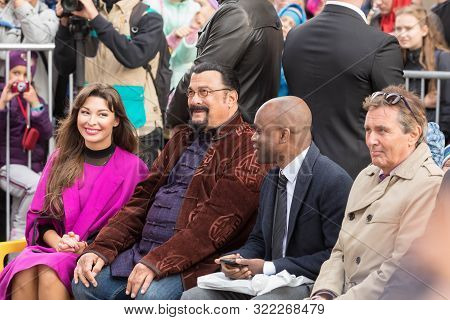15.09.19, Russia, Moscow . Stephen Seagul, Guest Of Honour At The Opening Ceremony Of “jidai Matsuri
