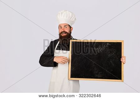 Empty Menu Chalkboard Image Photo Free Trial Bigstock