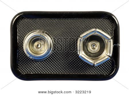 9 Volt batteri Top