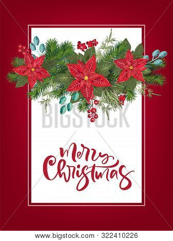 Merry Christmas Party Invitation And Happy New Year Party Invitation Card And Poster Holiday Design 