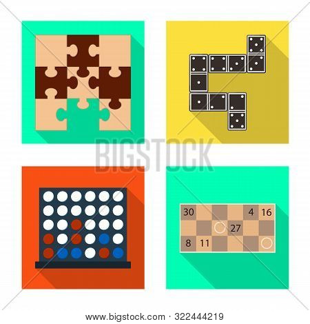 Isolated Object Of Entertainment And Competition Icon. Collection Of Entertainment And Rivalry Stock