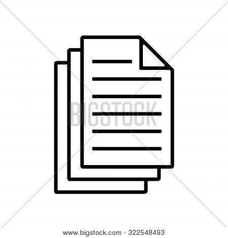 File Copy Icon. Note Icon. Paper Paper – Vector