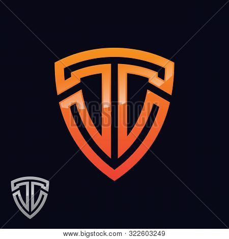 Logo, Abstract, Vintage Old Style Logo Icon Monogram. Letter T Logo. Royal Hotel, Premium Boutique, 