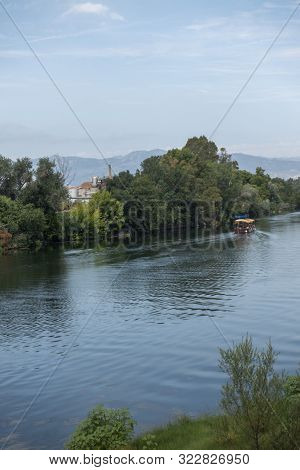 The Ebro River On The Way To Tortosa In Tarragona