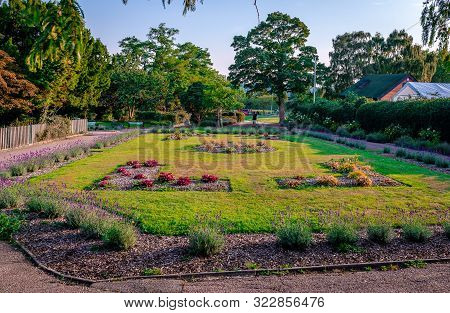 London / UK - August 27 2019: The Old Court House Recreation Ground, a public park in High Barnet in the London Borough of Barnet.