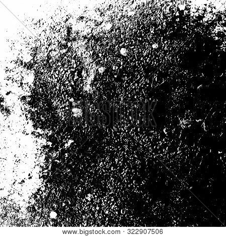 Grunge Rough Dirty Background. Overlay Aged Grainy Messy Template. Distress Urban Used Texture. Brus