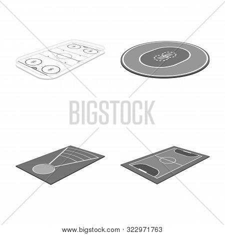 Vector Design Of Game And Championship Symbol. Set Of Game And Sport Vector Icon For Stock.