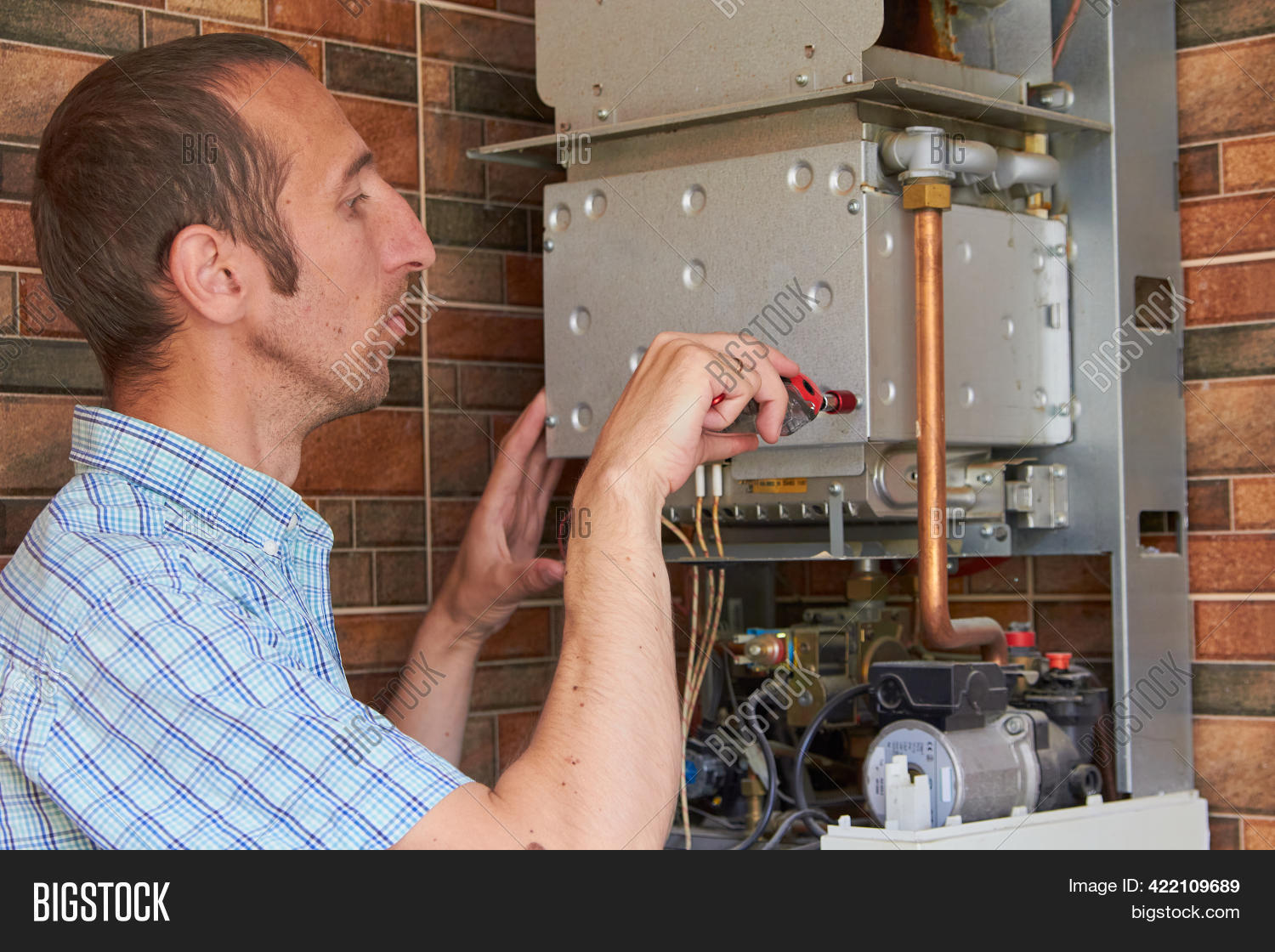 Maintenance Repair Gas Image & Photo (Free Trial) Bigstock