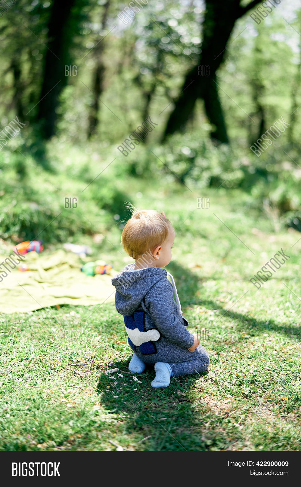 Little Girl Overalls Image & Photo (Free Trial) Bigstock