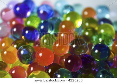 Palline di gelatina colorata decorazione