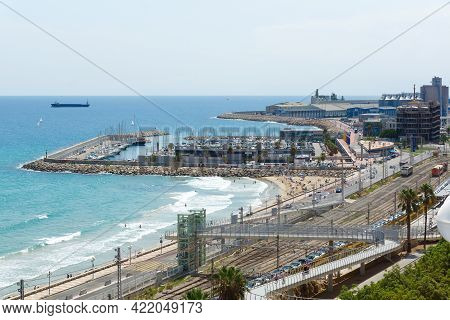 Tarragona, Spain - August 10, 2018: Tarragona Is A Port City Located In Northeast Spain On The Costa