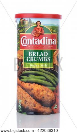 IRVINE, CA - February 06, 2013: A box Contadina Bread Crumbs. The word Contadina is Italian for woman of the fields