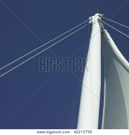 Sails And Blue Sky