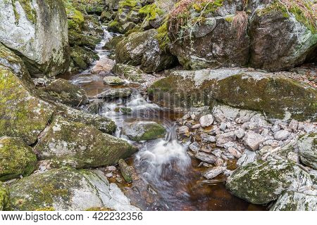 Flume In Spiegelau In The Bavarian Forest In Germany