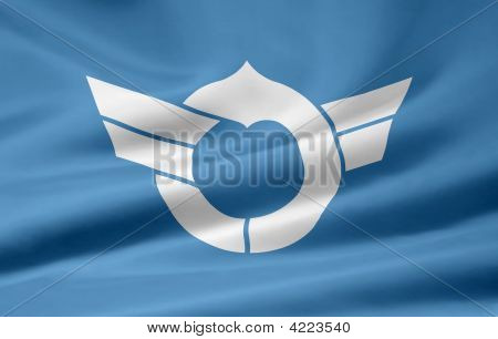 Flag af Shiga - Japan