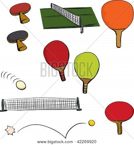 Set gioco di ping Pong