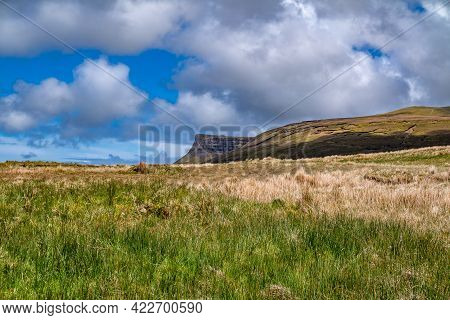 The Road To Benwiskin Mountain In County Sligo, Ireland