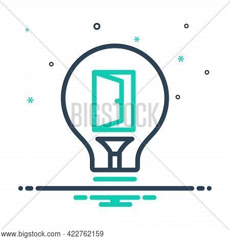 Mix Icon For Opportunity Convenience Eventuality Occasion  Career Chance Motivation Success Achievem
