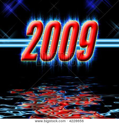 물 위의 개요 2009 번호