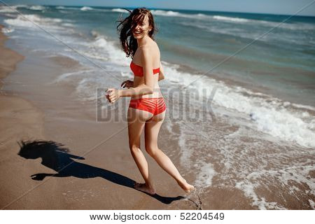 Girl On The Beach