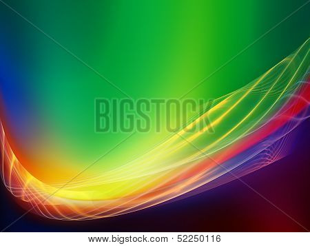 Visualization Of Fractal Waves