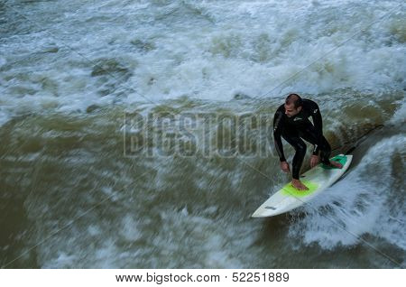 Eisbach Surfer