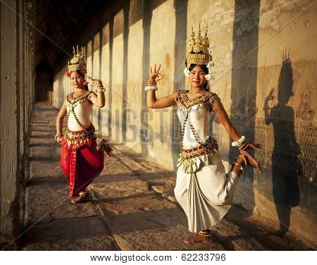 Aspara Dancer at Angkor Wat, Cambodia