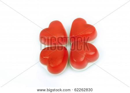 Red Heart Gummy Candy