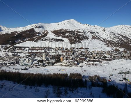 View of Sestriere