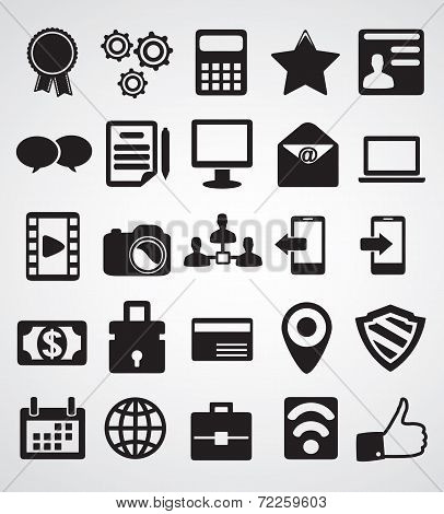 Set Of Internet Icons