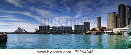 Circular Quay Sydney Panorama
