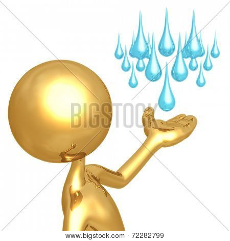 Weather Presenter Rain