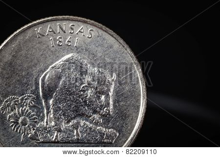 Us American Coin With Wording 