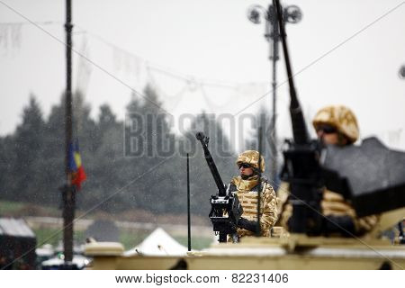 Romania National Day Soldiers