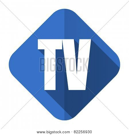 tv flat icon television sign 