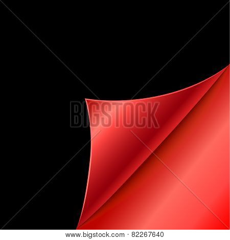 paper corners. Vector illustration