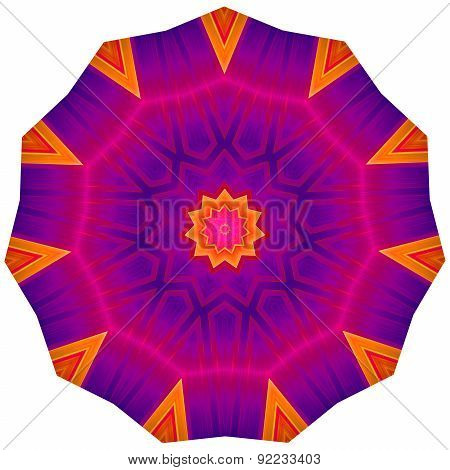 Geometric Decorative Rosette