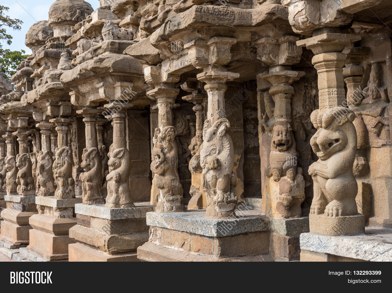 STONE TEMPLE CARVINGS Image & Photo (Free Trial) Bigstock