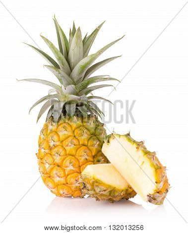 Pineapple Isolated On White Background