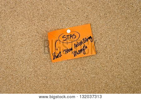 Business Acronym Stas As Short Term Advertising Strength