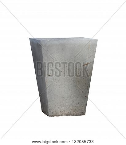 flower pots or jardiniere isolated on white background and have clipping paths.